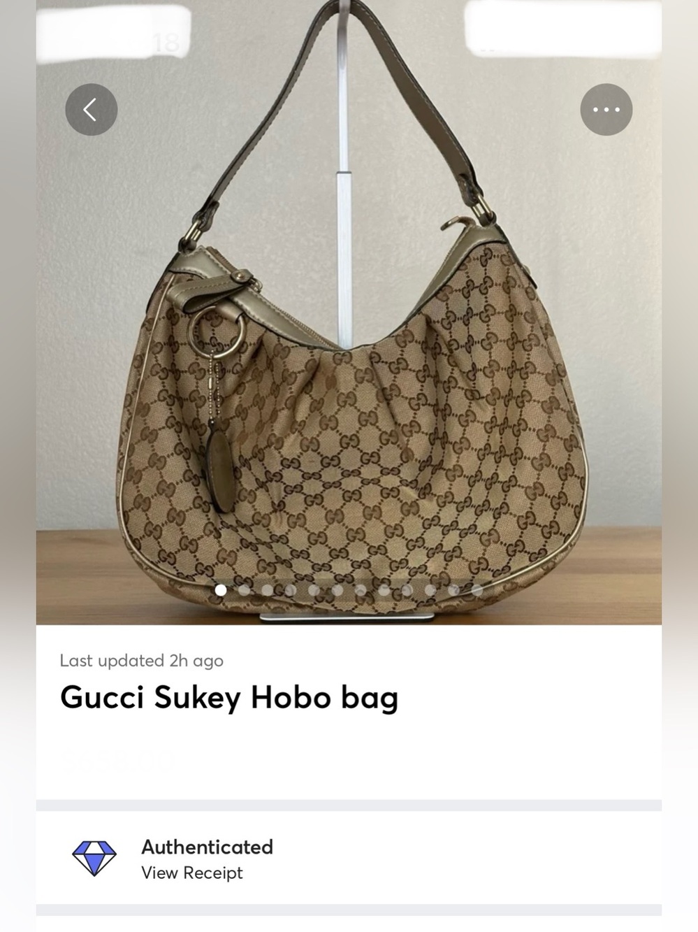 Gucci Sukey Hobo ba - Picture 3 of 12